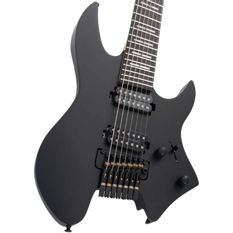 SIRE GUITARS X6 HEADLESS 7 BLACK SATIN