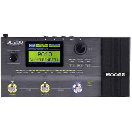 MOOER GE200 MODELADOR Y MULTI-EFECTOS