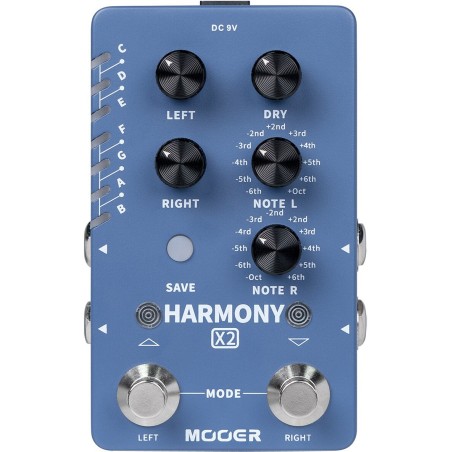 MOOER HARMONY X2