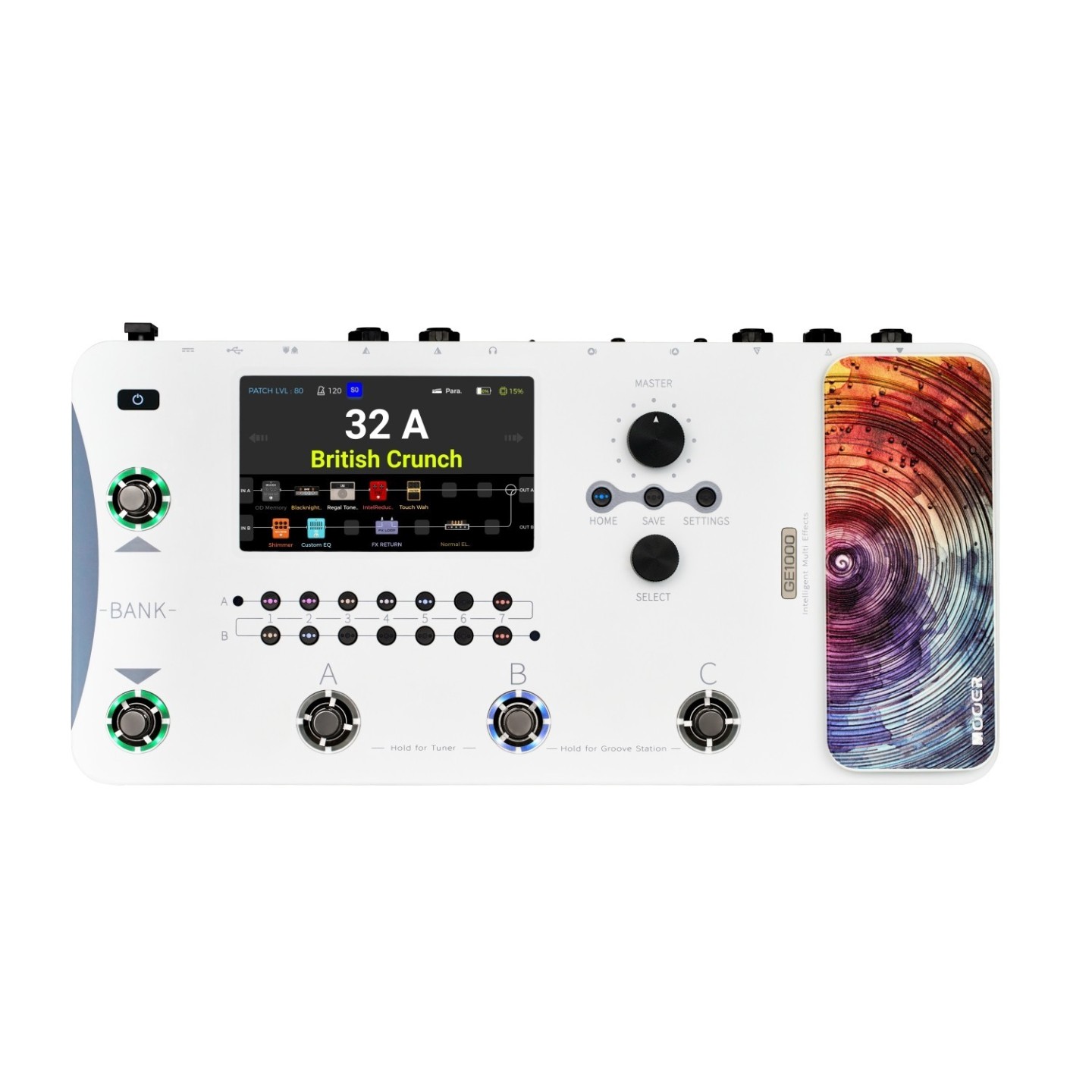 MOOER GE1000 LI WHITE