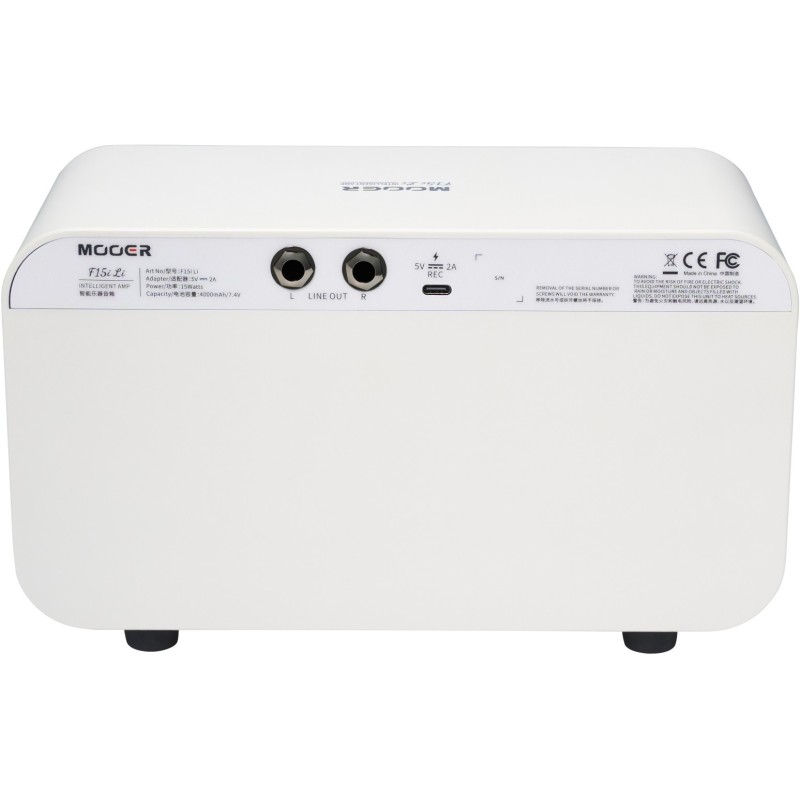 MOOER F15I LI SNOWFALL WHITE