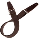 MAGRABO' Stripe SC Entry Marrone 5 cm terminali Marrone Scuro fibbia Ottone Antico - vai con la sigla