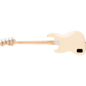FENDER Affinity Series Active Jazz Bass, Maple Fingerboard, Black Pickguard, Olympic White - vai con la sigla