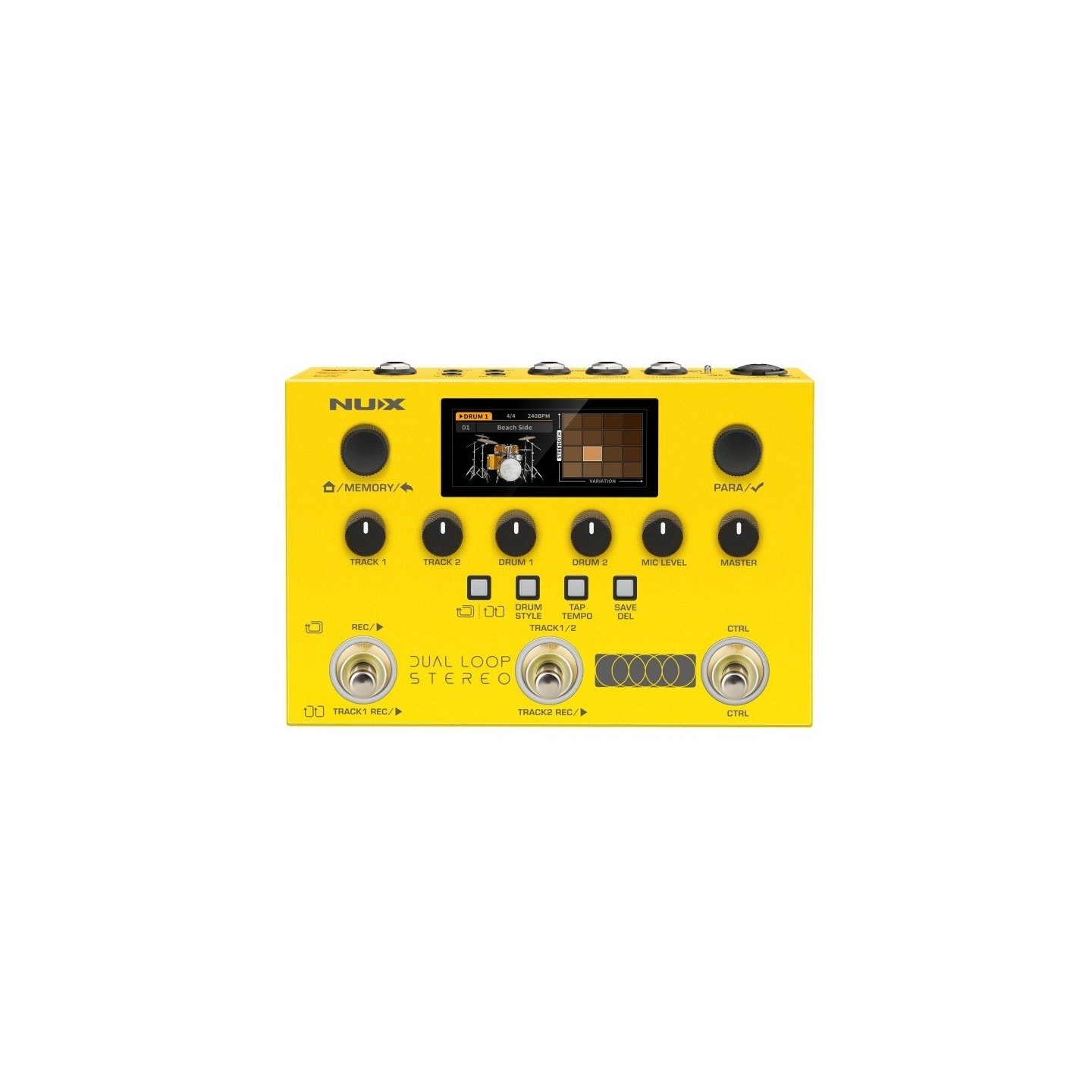 NUX NML-3DLS DUAL LOOP STEREOLooper stereo a pedale - vai con la sigla