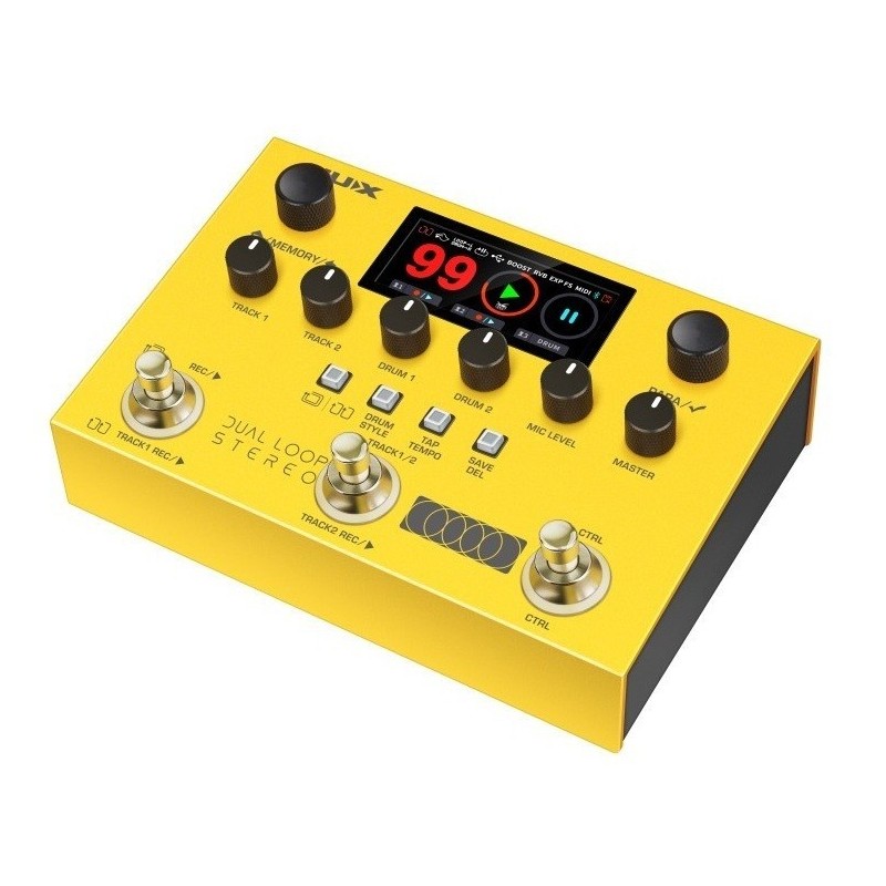 NUX NML-3DLS DUAL LOOP STEREOLooper stereo a pedale - vai con la sigla