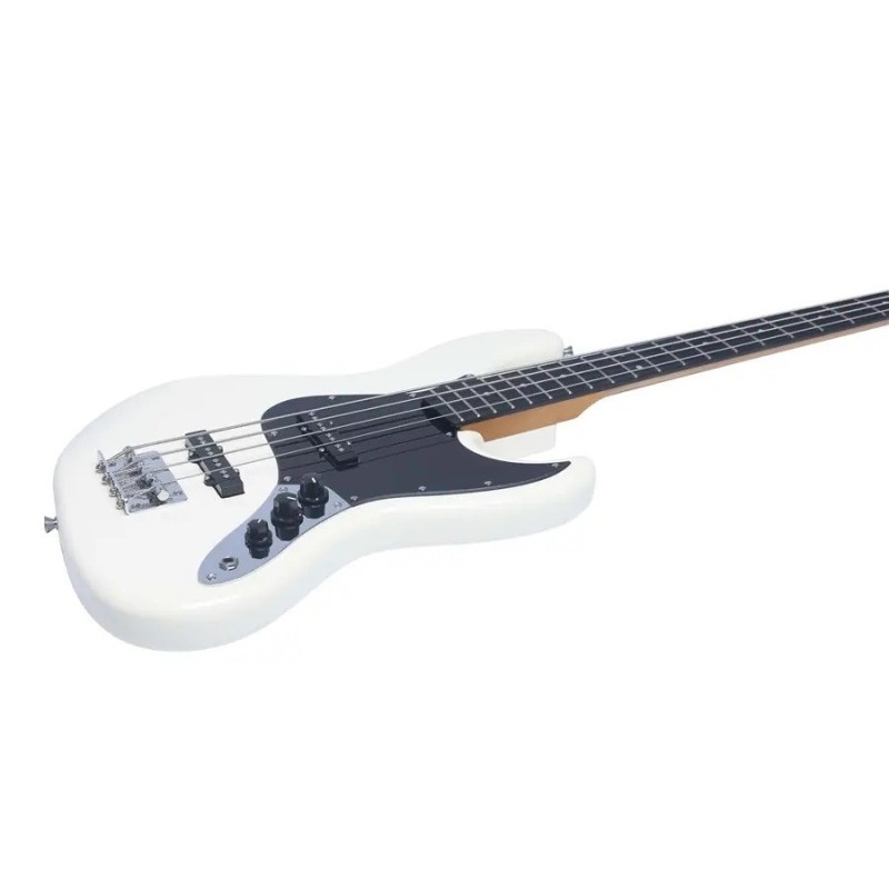 Eko Guitars JB-400 Vintage White - basso 4 corde - vai con la sigla