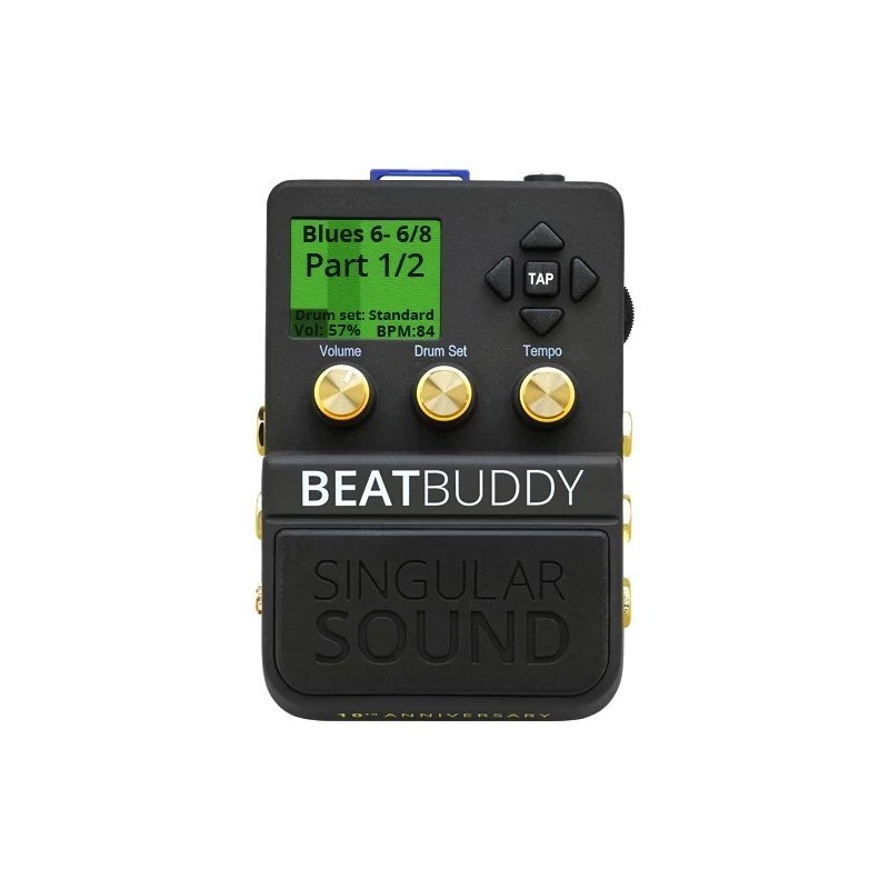 DRUM MACHINE A PEDALE SINGULAR SOUND BEATBUDDY 10th ANNIVERSARY