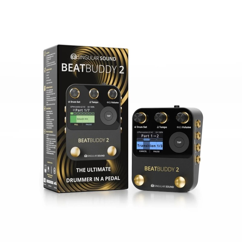 DRUM MACHINE A PEDALE SINGULAR SOUND BEATBUDDY 2