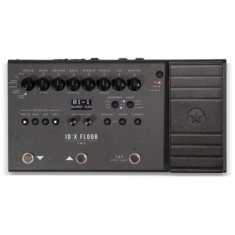 BLACKSTAR ID:X FLOOR TWO - pedaliera per chitarra e basso - vai con la sigla
