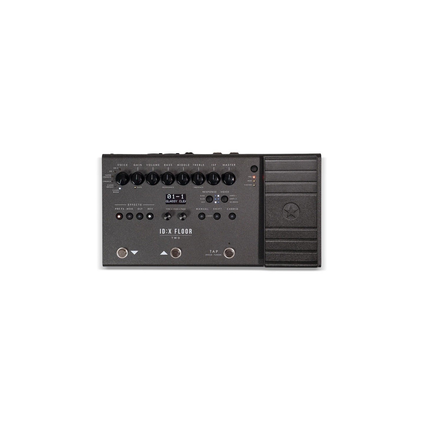 BLACKSTAR ID:X FLOOR TWO - pedaliera per chitarra e basso - vai con la sigla