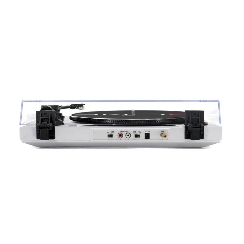 RLINE RLTN11WH Giradischi con trazione a cinghia e  Bluetooth Bianco Lucido - vai con la sigla