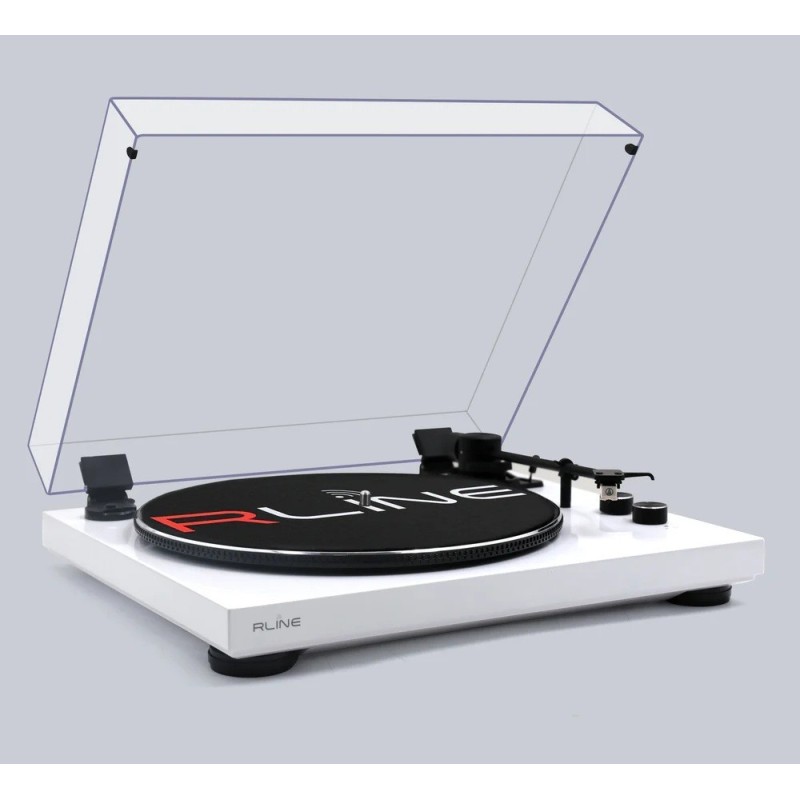RLINE RLTN11WH Giradischi con trazione a cinghia e  Bluetooth Bianco Lucido - vai con la sigla