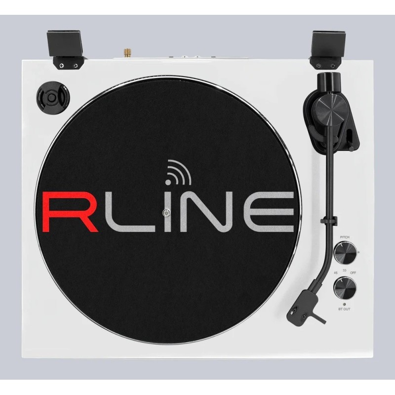 RLINE RLTN11WH Giradischi con trazione a cinghia e  Bluetooth Bianco Lucido - vai con la sigla