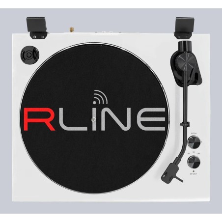 RLINE RLTN11WH Giradischi con trazione a cinghia e  Bluetooth Bianco Lucido - vai con la sigla