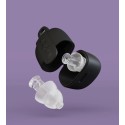 ALPINE PARTYPLUG-2025-TR Tappi per le orecchie con filtro musicale per festival, eventi e concerti - trasparenti - vai c