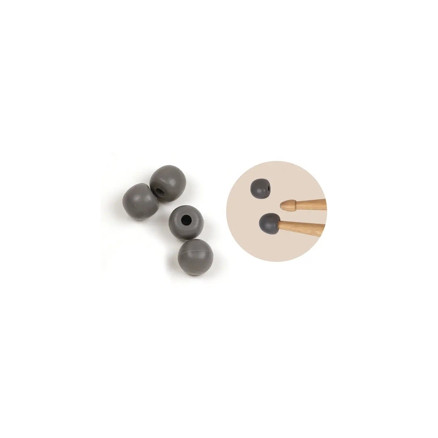 VIC FIRTH UPT - Universal Practice Tips (2 Pairs per Bag) - vai con la sigla
