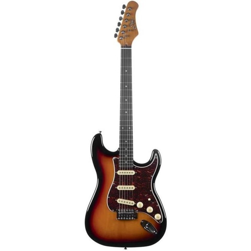 Eko St-300 chitarra elettrica sunburst - vai con la sigla