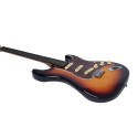Eko St-300 chitarra elettrica sunburst - vai con la sigla
