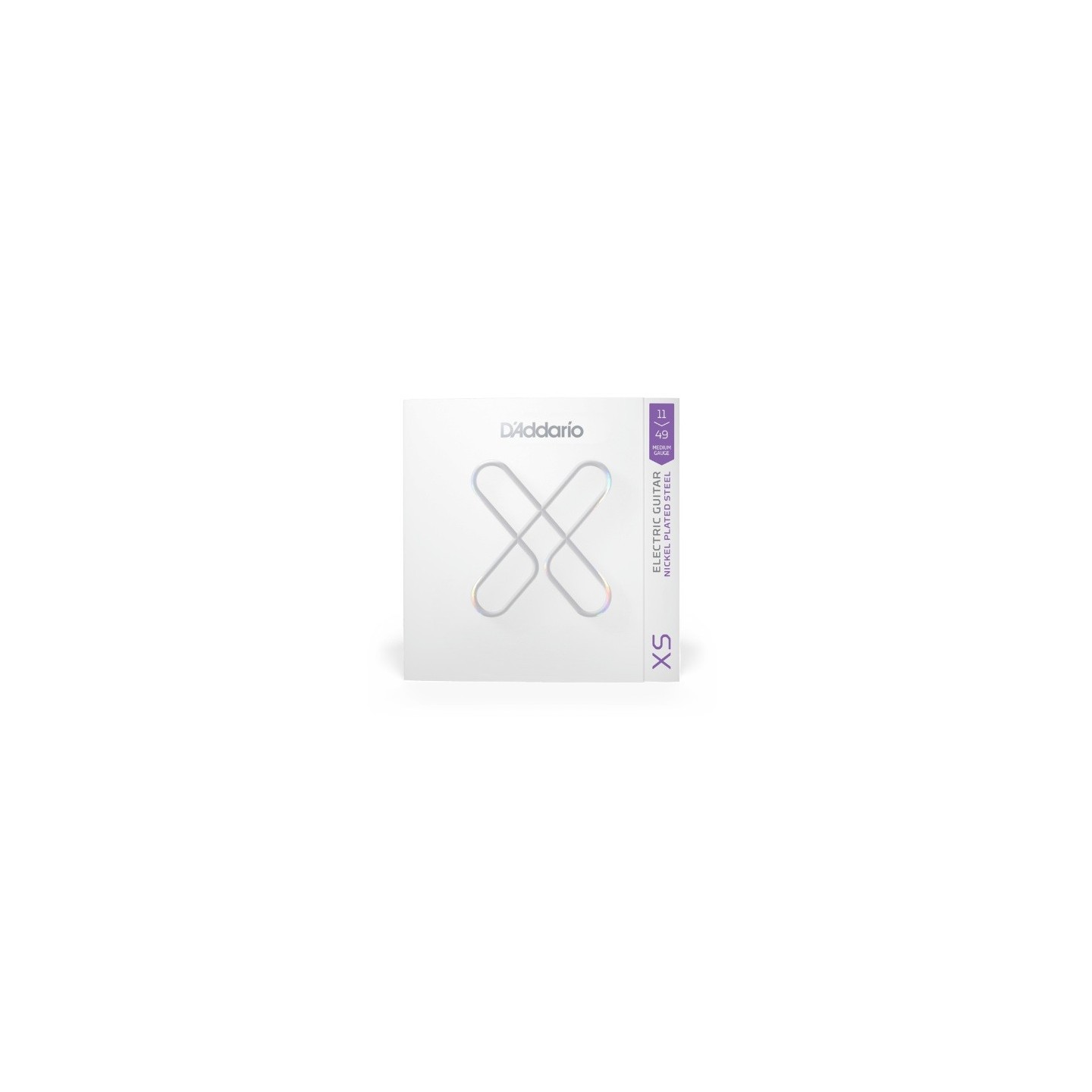D'ADDARIO Corde rivestite XS Nickel per chitarra elettrica, scalatura Medium 11-49 - vai con la sigla
