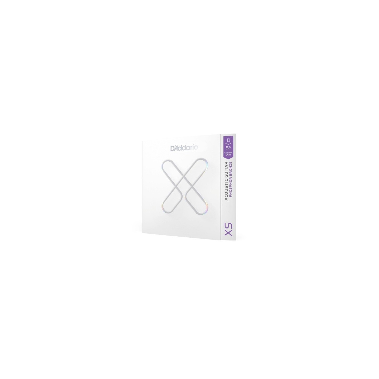 D'ADDARIO XSAPB1152 - Corde in fosforo-bronzo, scalatura leggera custom, 11-52 - vai con la sigla