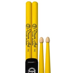 DRUM ART BACCHETTE HICKORY 7AS Future Drummer Gialle - vai con la sigla