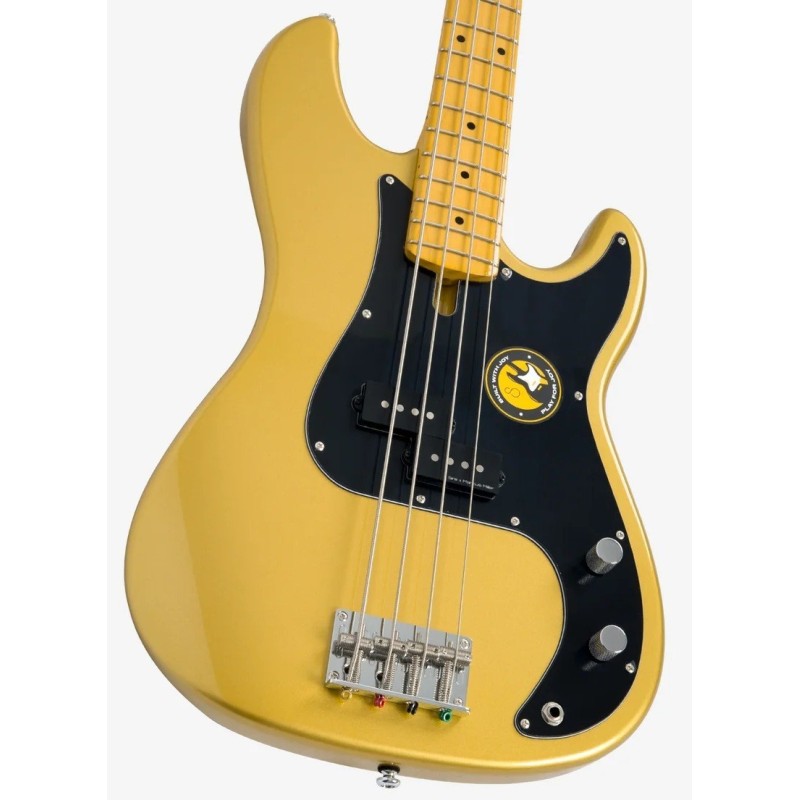 Marcus Miller P5-4 Mgo Metallic Gold basso el. - vai con la sigla