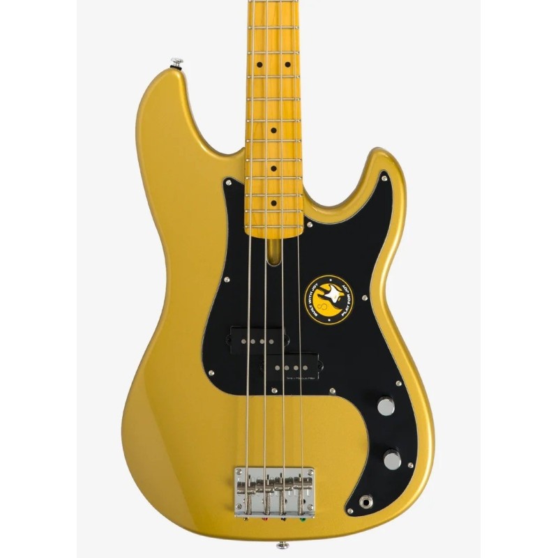 Marcus Miller P5-4 Mgo Metallic Gold basso el. - vai con la sigla