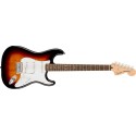 Stratocaster Affinity Series, tastiera in alloro, battipenna bianco, finitura sunburst a 3 colori. - vai con la sigla