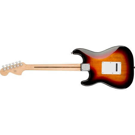 Stratocaster Affinity Series, tastiera in alloro, battipenna bianco, finitura sunburst a 3 colori. - vai con la sigla