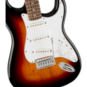 Stratocaster Affinity Series, tastiera in alloro, battipenna bianco, finitura sunburst a 3 colori. - vai con la sigla