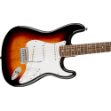 Stratocaster Affinity Series, tastiera in alloro, battipenna bianco, finitura sunburst a 3 colori. - vai con la sigla