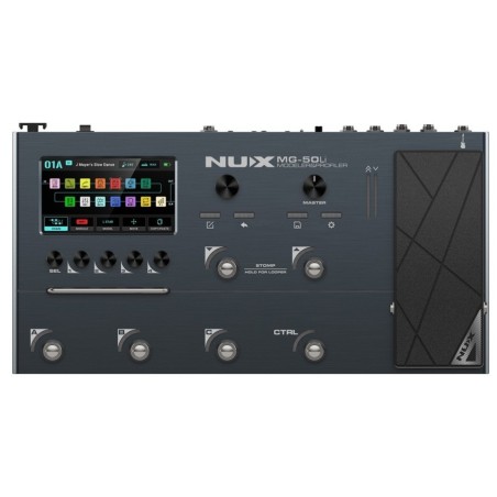 NUX MG-50li DB Modeler & Profiler con batteria al litio (versione Dark Blue) - vai con la sigla