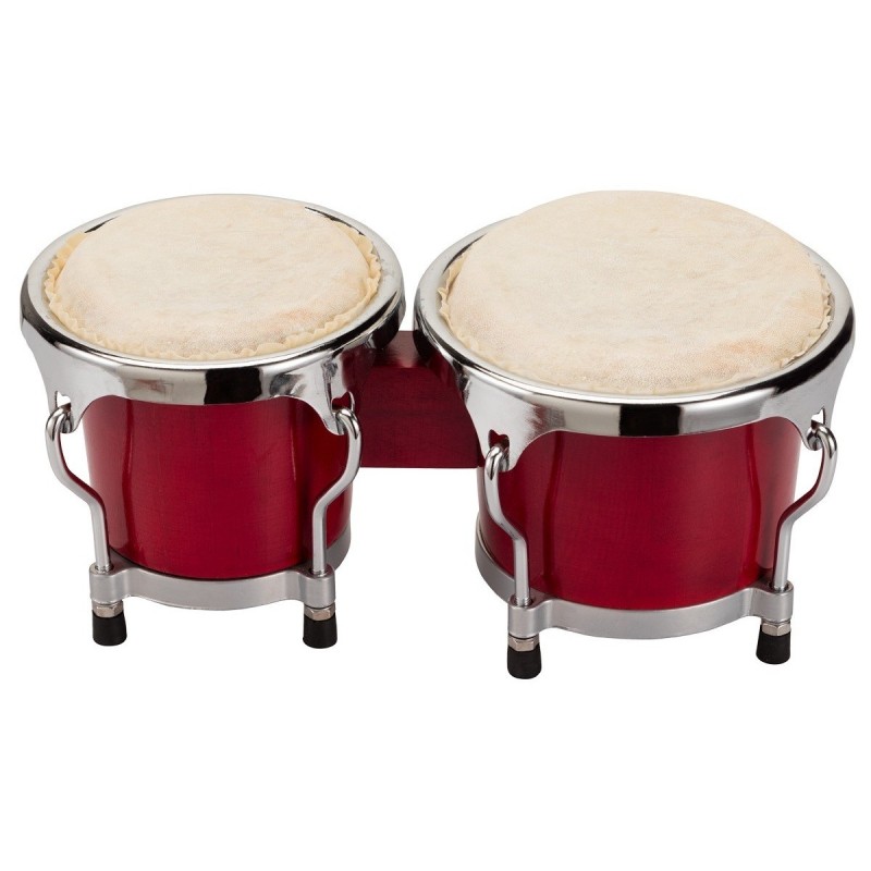 SOUNDSATION SBW-SB1 Bongo da 4"+ 5" in finitura legno scuro - vai con la sigla