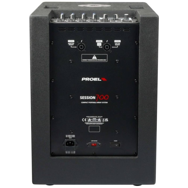 Proel Session700 sistema audio a colonna a 3 canali - vai con la sigla