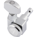 FENDER Locking Stratocaster/Telecaster Staggered Tuning Machines (Polished Chrome) (6) - vai con la sigla