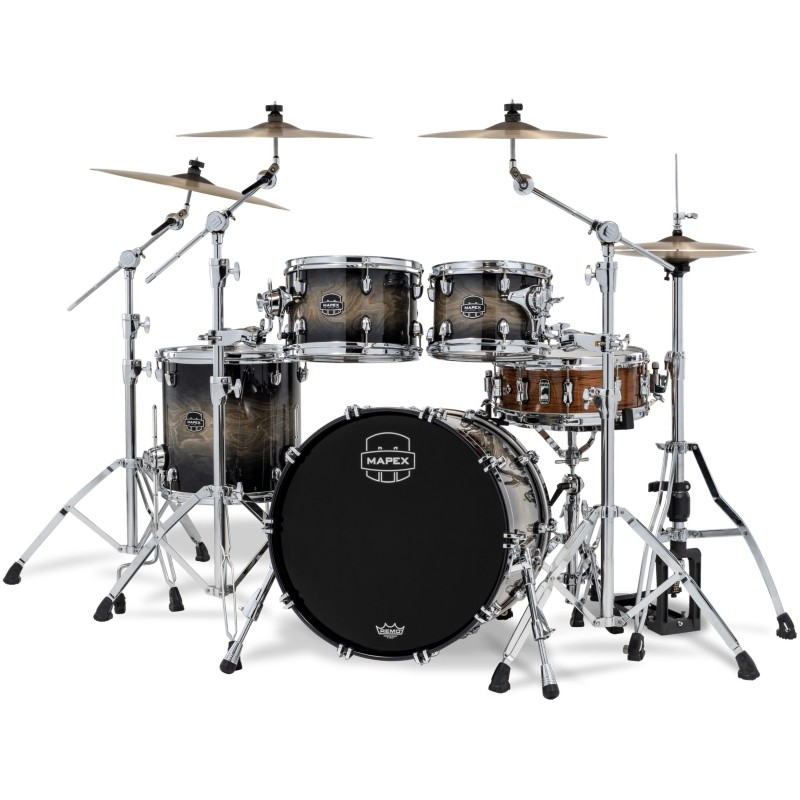 MAPEX IT SR504XZXG DRUM SET SATURN VI BLACK INK BURST