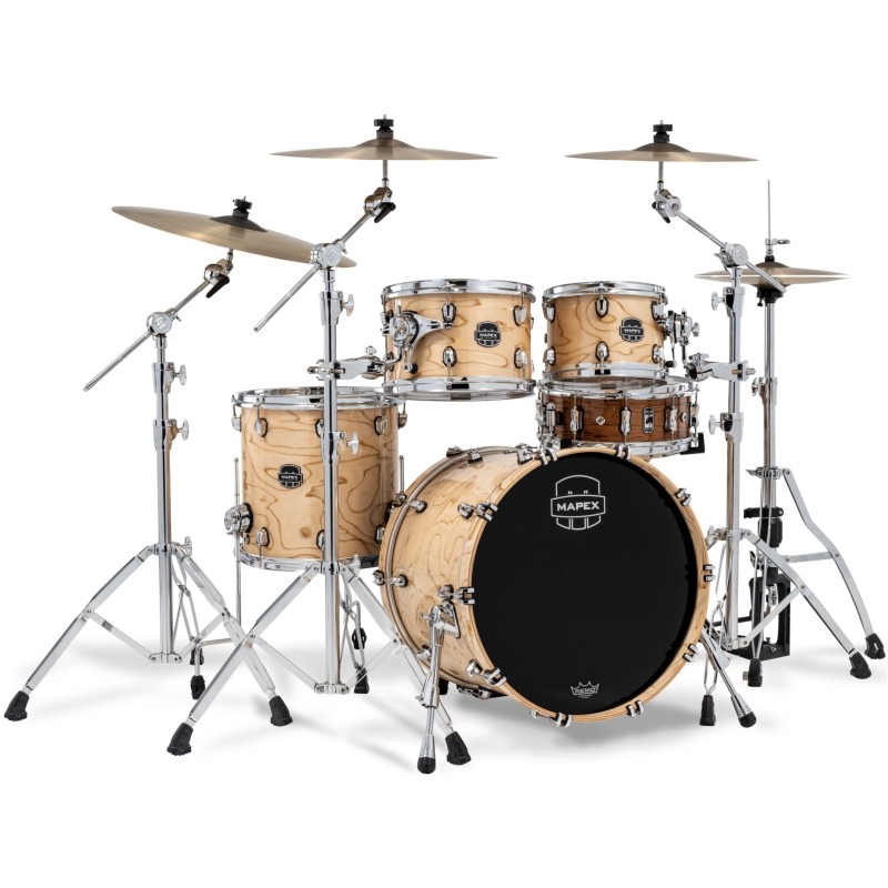 MAPEX IT SR504XZXN DRUM SET SATURN VI NATURAL MAPLE BURL