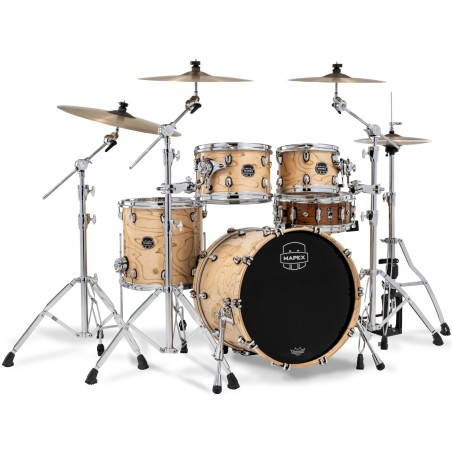 MAPEX IT SR504XZXN DRUM SET SATURN VI NATURAL MAPLE BURL