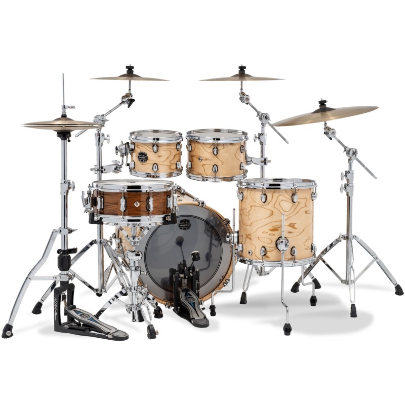 MAPEX IT SR504XZXN DRUM SET SATURN VI NATURAL MAPLE BURL