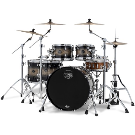 MAPEX IT SR628XUZXG DRUM SET SATURN VI BLACK INK BURST