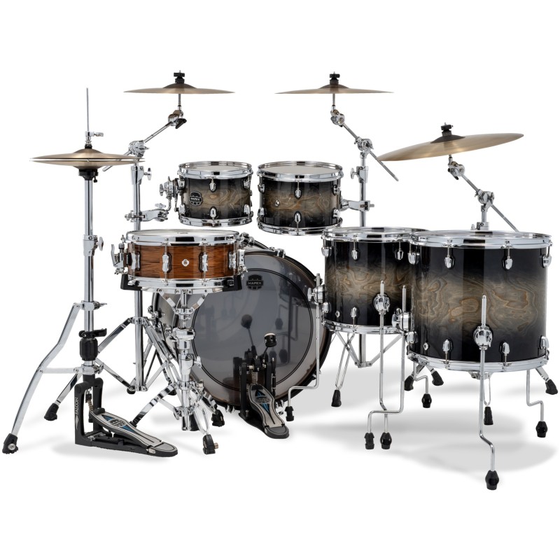 MAPEX IT SR628XUZXG DRUM SET SATURN VI BLACK INK BURST