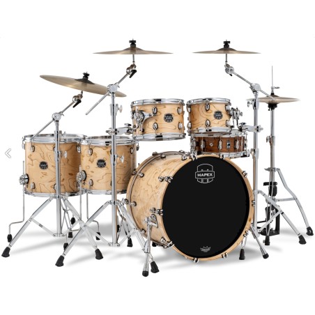 MAPEX IT SR628XUZXN DRUM SET SATURN VI NATURAL MAPLE BURL