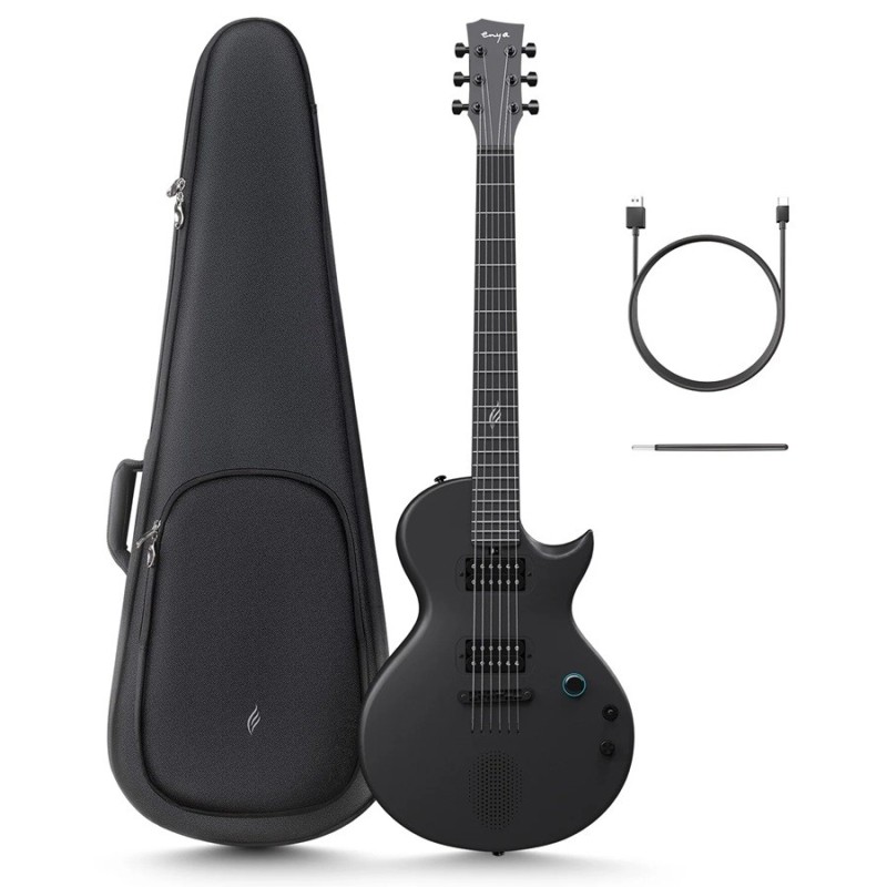 ENYA Nova Go Sonic black - smart electric guitar - vai con la sigla