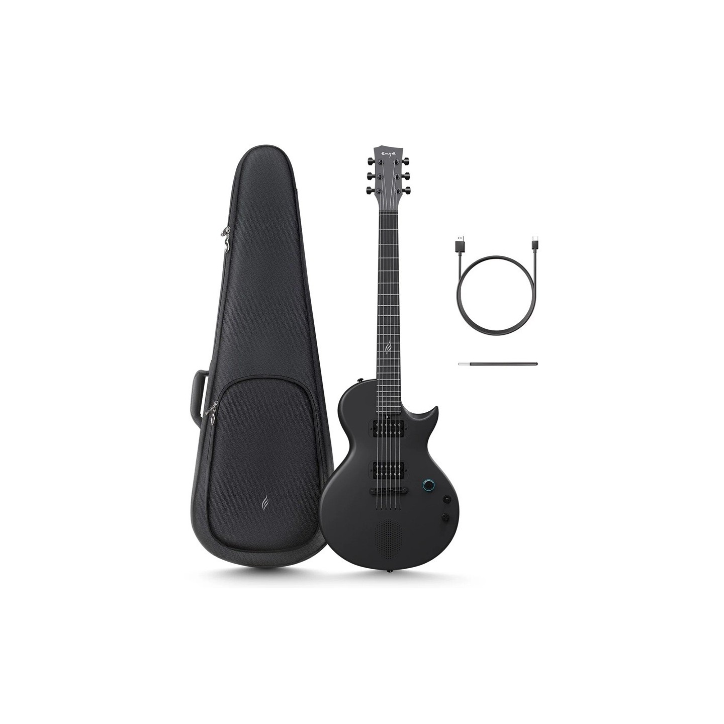 ENYA Nova Go Sonic black - smart electric guitar - vai con la sigla