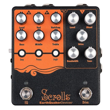 EarthQuaker Devices SCROLLS Bass Odissey - Preamplificatore per Basso - Made in USA - vai con la sigla
