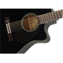 FENDER CC-60SCE Concert, Walnut Fingerboard, Black - vai con la sigla