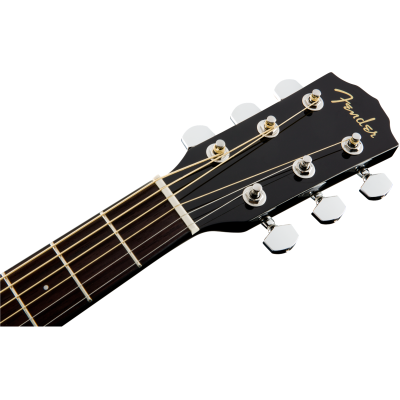FENDER CC-60SCE Concert, Walnut Fingerboard, Black - vai con la sigla