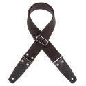 Magrabò Tracolla Stripe SC Entry Nero 5 cm terminali Nero fibbia Argento - vai con la sigla