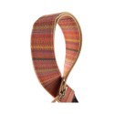 Magrabò Tracolla Stripe SC Retrò Mexico 5 cm terminali Nero fibbia Argento - vai con la sigla