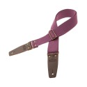 Magrabò Tracolla Stripe SC Entry Prugna 5 cm terminali Marrone Scuro fibbia Ottone - vai con la sigla